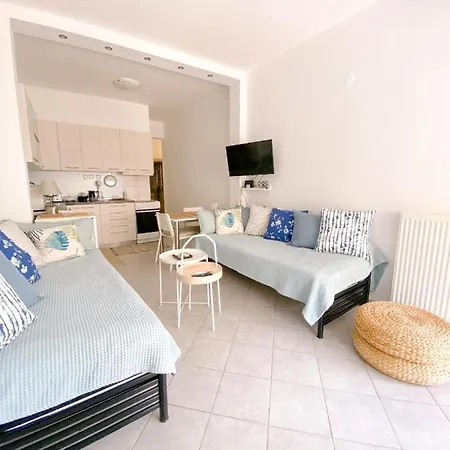 아파트 Beachfront Cozy Peraía